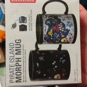 Kikkerland Pirates Island Morph Mug 12 Oz. New
